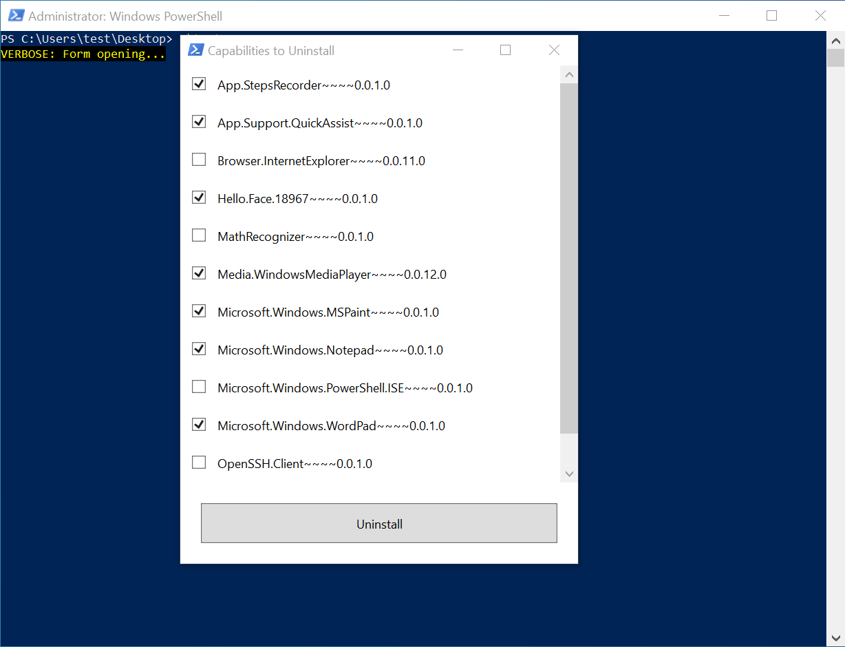 Скрипт по автоматизации настройки Windows 10