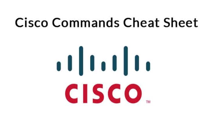 [CCNA] Шпаргалка по командам Cisco