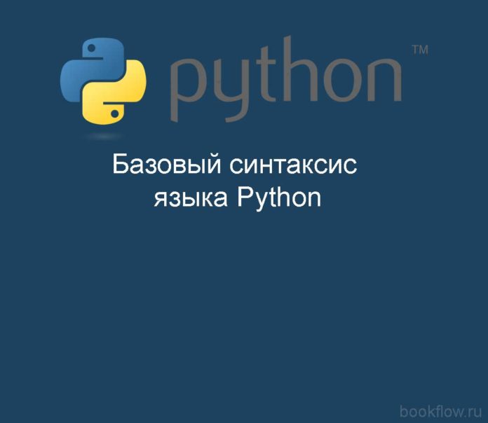 Базовый синтаксис языка Python
