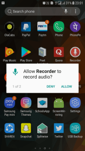 Разработка android приложения для записи звука