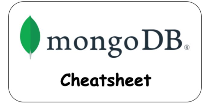 Шпаргалка по MongoDB (cheatsheet)