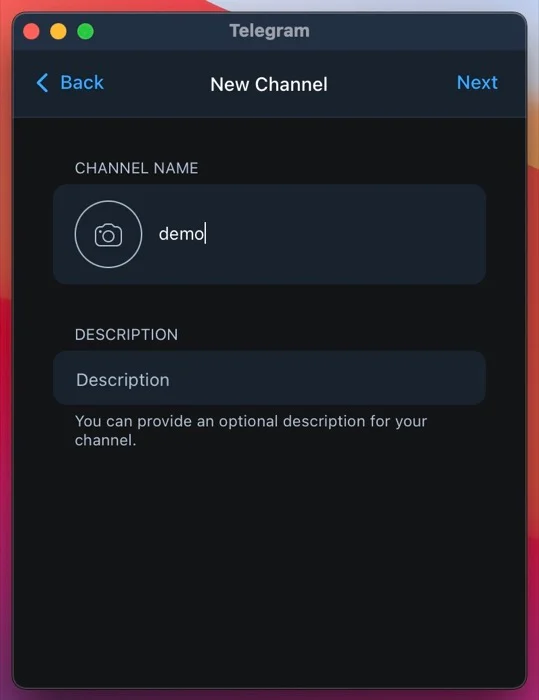 Дайте название своему Telegram-каналу