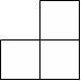 фигура состоит из трех равных квадратов
