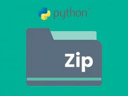 Python Unzip как распаковать zip файл